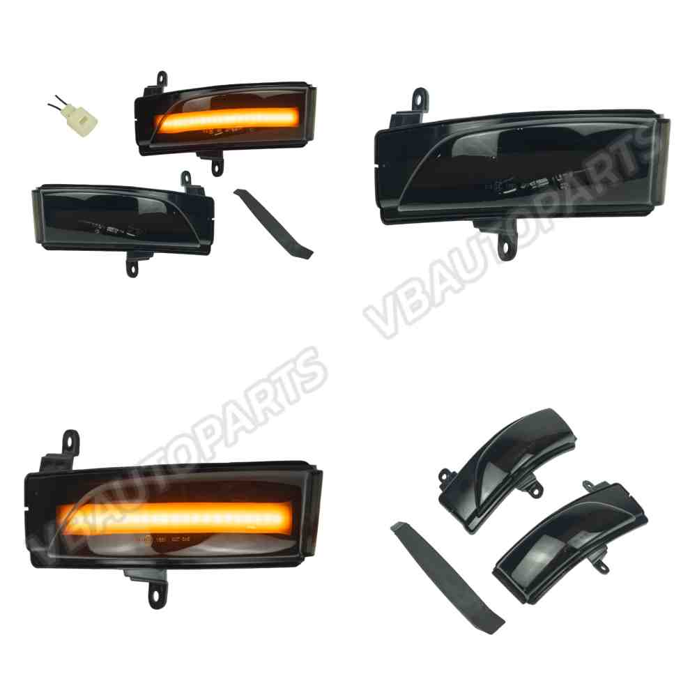 ไฟเลี้ยวกระจกมองข้าง LED แบบไฟวิ่ง SUBARU XV-Forester-Impreza-Legacy-WRX-Outback(BLACK)  