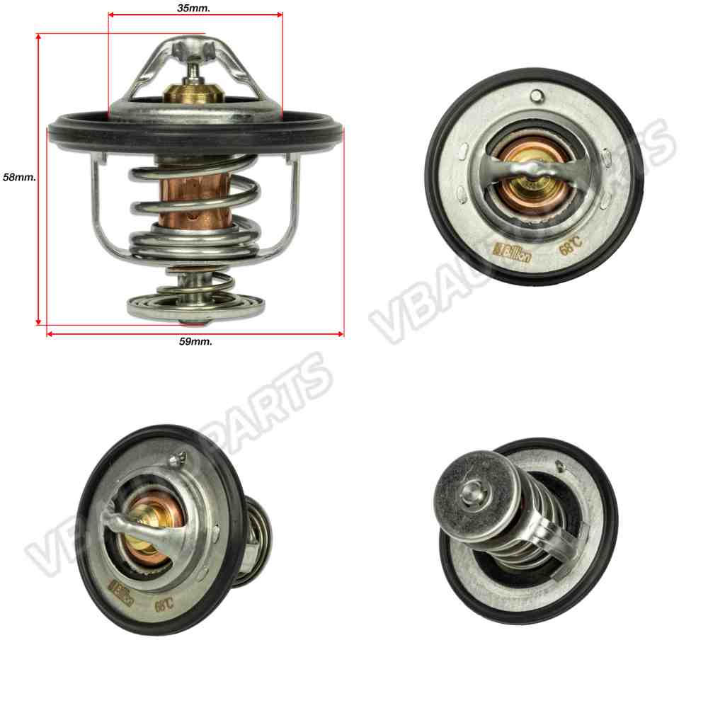 วาล์วน้ำ Billion 68 องศา(Subaru XV,Forester 2.0i,LEGACY12)