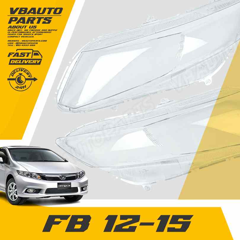 เลนส์ไฟหน้า HONDA Civic(FB 12-15)
