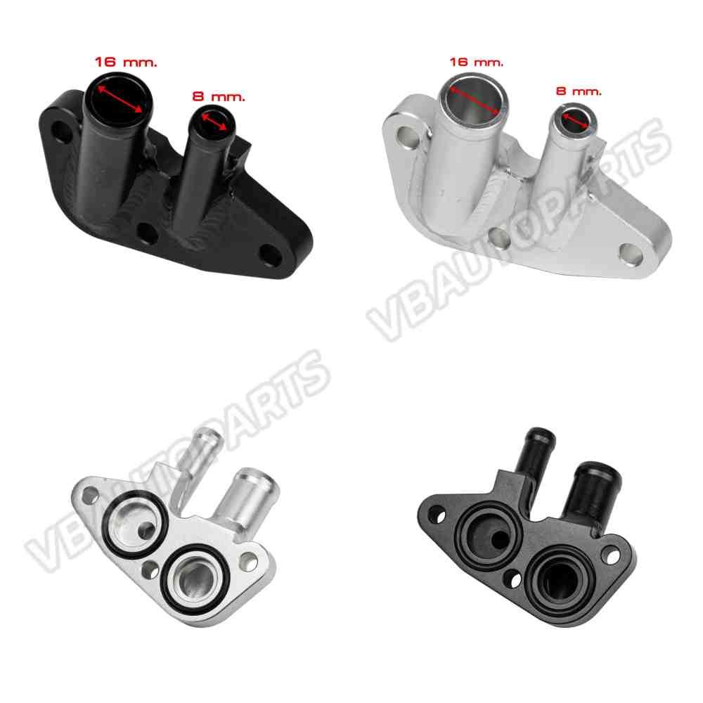 อแดปเตอร์น้ำอลูมิเนียมใต้คอมแอร์+โอริ่ง SUBARU XV Forester