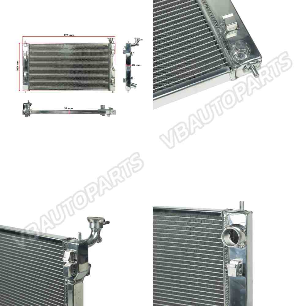 หม้อน้ำ BILLION อลูมิเนียม 1 ช่องใหญ่ SUBARU XV AT(GT7)