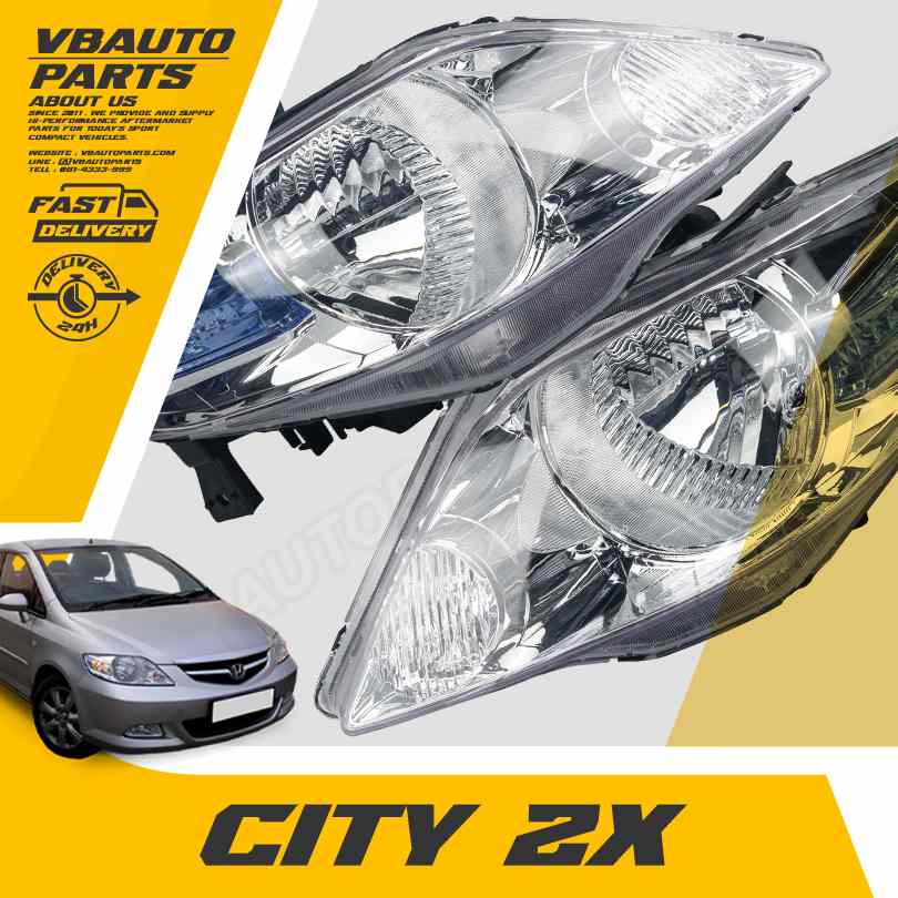 โคมไฟหน้า OEM(City ZX 06-08)
