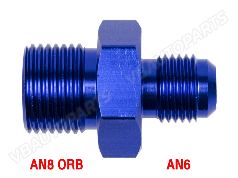 ข้อลดเกลียว (AN6 ออก AN8หัวตัด)-(BU)
