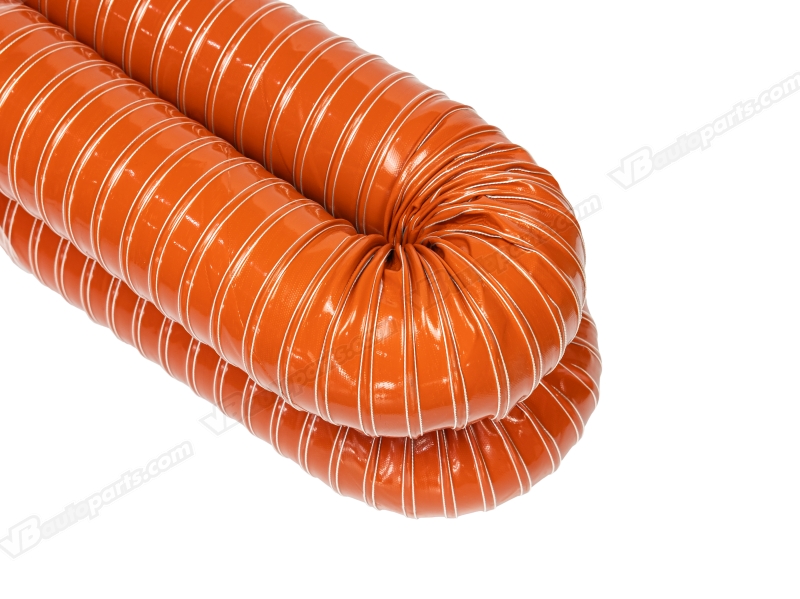 ท่อผ้าใบเคลือบซิลิโคนทนความร้อนสูง ยาว 4 เมตร(102mm.)