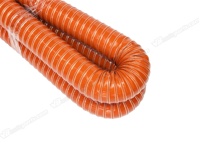 ท่อผ้าใบเคลือบซิลิโคนทนความร้อนสูง ยาว 4 เมตร(76mm.)