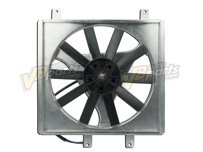 โครงพัดลมอลูมิเนียม Honda Civic EG EK + พัดลมไฟฟ้าขนาด 13 นิ้ว 80W (ใบตรง)