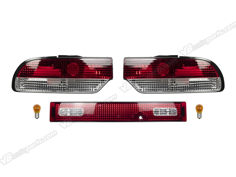 ไฟท้ายขาวแดง Nissan 180SX 200SX (โคมเพชร)
