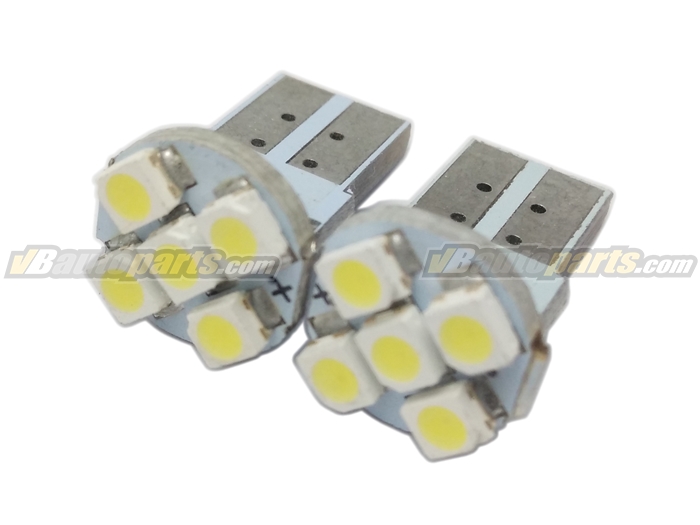 LED T10 (5 SMD สีขาว)