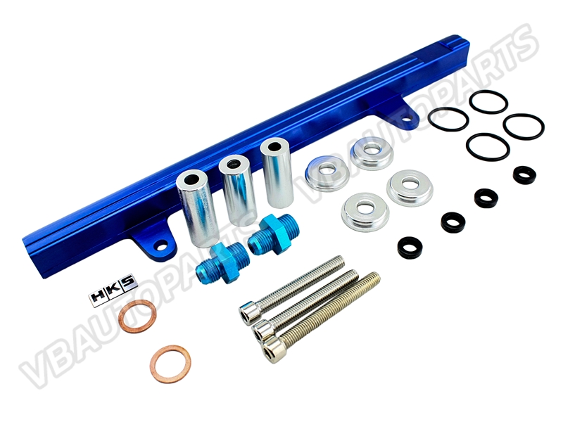 รางหัวฉีด HKS Nissan เครื่อง SR-20 (S13)(BLUE)