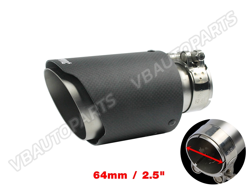 ปลายท่อแบบส่วม Akrapovic ท่อเดี่ยว ขนาด 2.5 นิ้ว