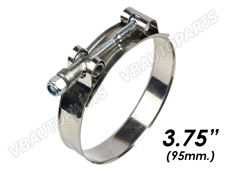 เข็มขัดรัดท่อสแตนเลส ขนาด (3.75")
