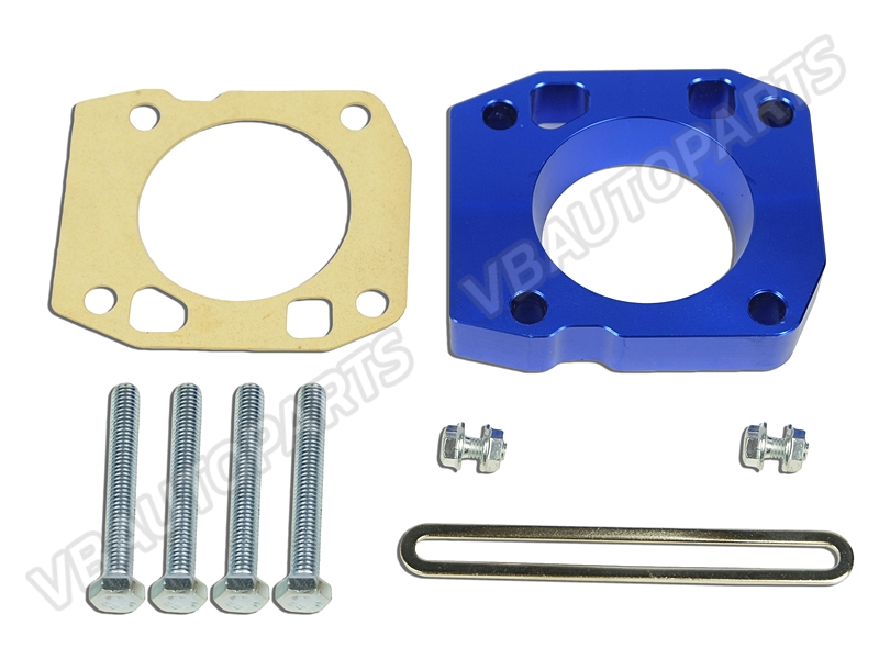 SPACER ลิ้นปีกผีเสื้อ Honda B/D/H/F ขนาด 70 mm.(BLUE)