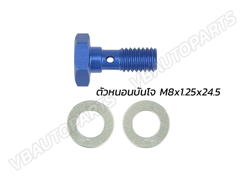 ตัวหนอนบันโจ M8x1.25x24.5