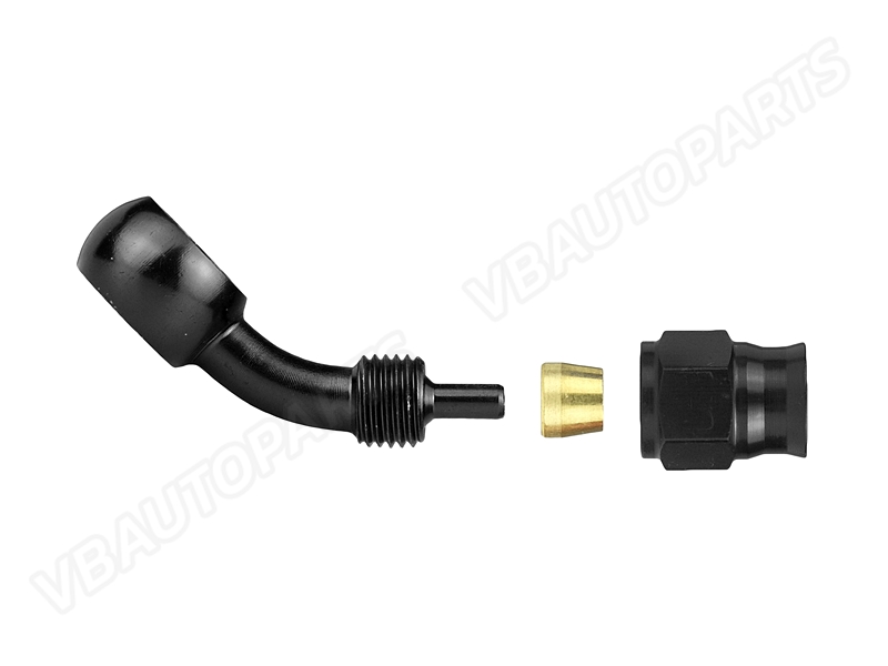 หัวบันโจ PTFE AN3(45 องศา BLACK)