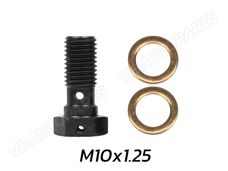 ตัวหนอนบันโจ(M10x1.25-BLACK)