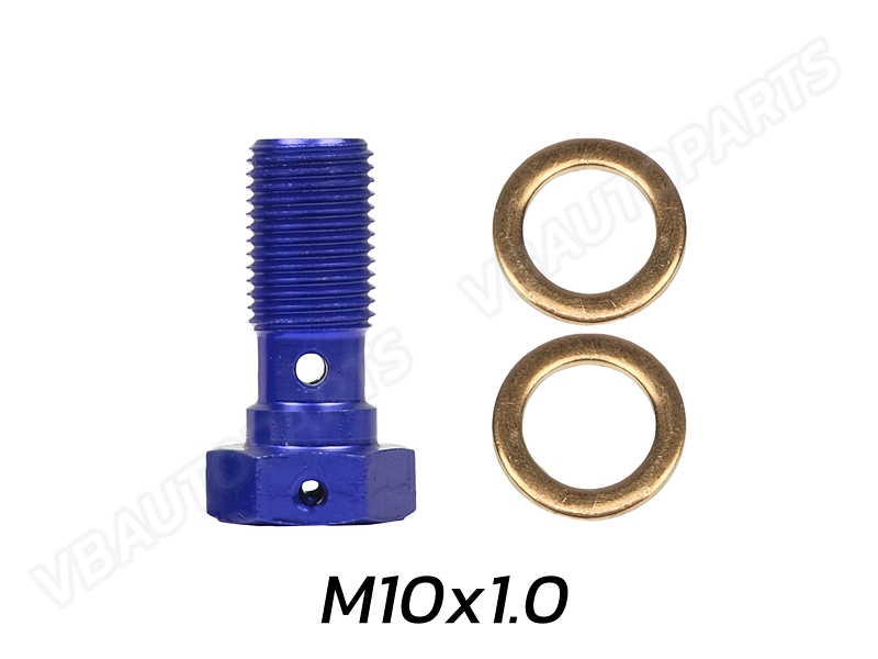 ตัวหนอนบันโจ(M10x1.0-BLUE)