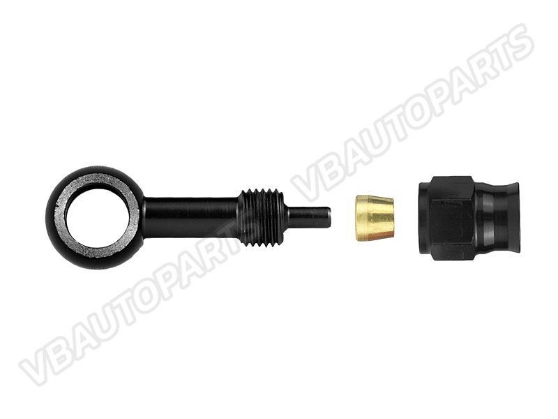 หัวบันโจ PTFE AN3(ตรง BLACK)