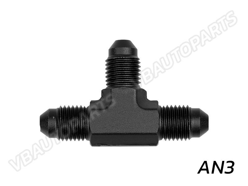 สามทาง T ออกเกลียว (AN3)-(BK)