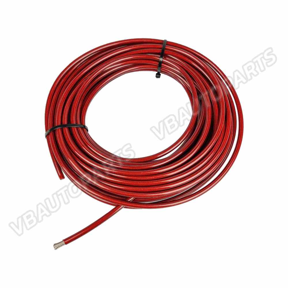 สายน้ำมันเบรค PTFE AN3 (RED)