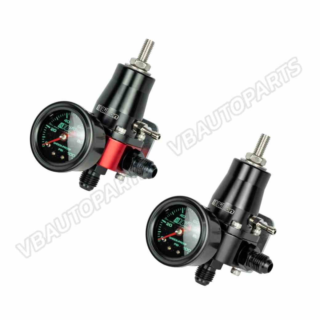 เรกกูเรเตอร์ Billion Mini V2. AN6 30-70 PSI + หน้าเกจวัด (BLACK-RED)