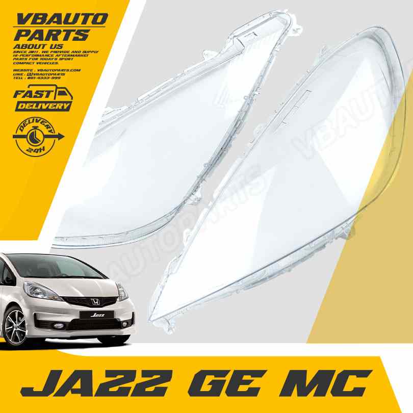 เลนส์ไฟหน้า HONDA JAZZ(GE11-13MC) + กาวติดเลนส์ไฟ