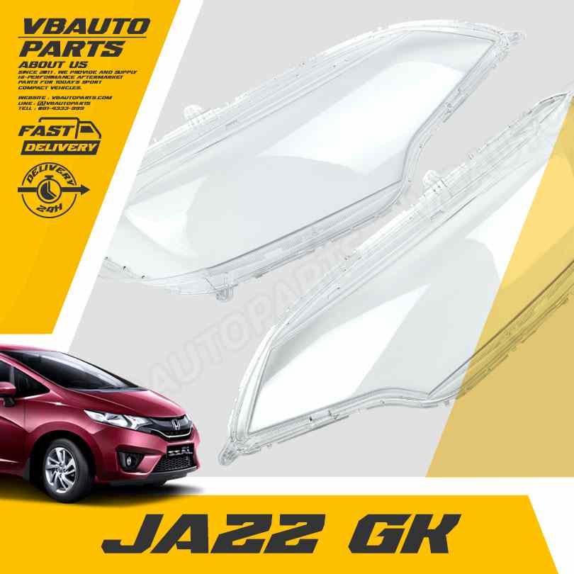 เลนส์ไฟหน้า HONDA JAZZ(GK) + กาวติดเลนส์ไฟหน้า