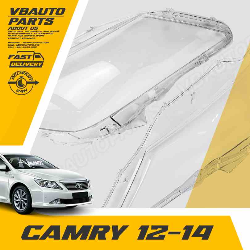 เลนส์ไฟหน้า TOYOTA(Camry12-14) + เลนส์ไฟหน้า
