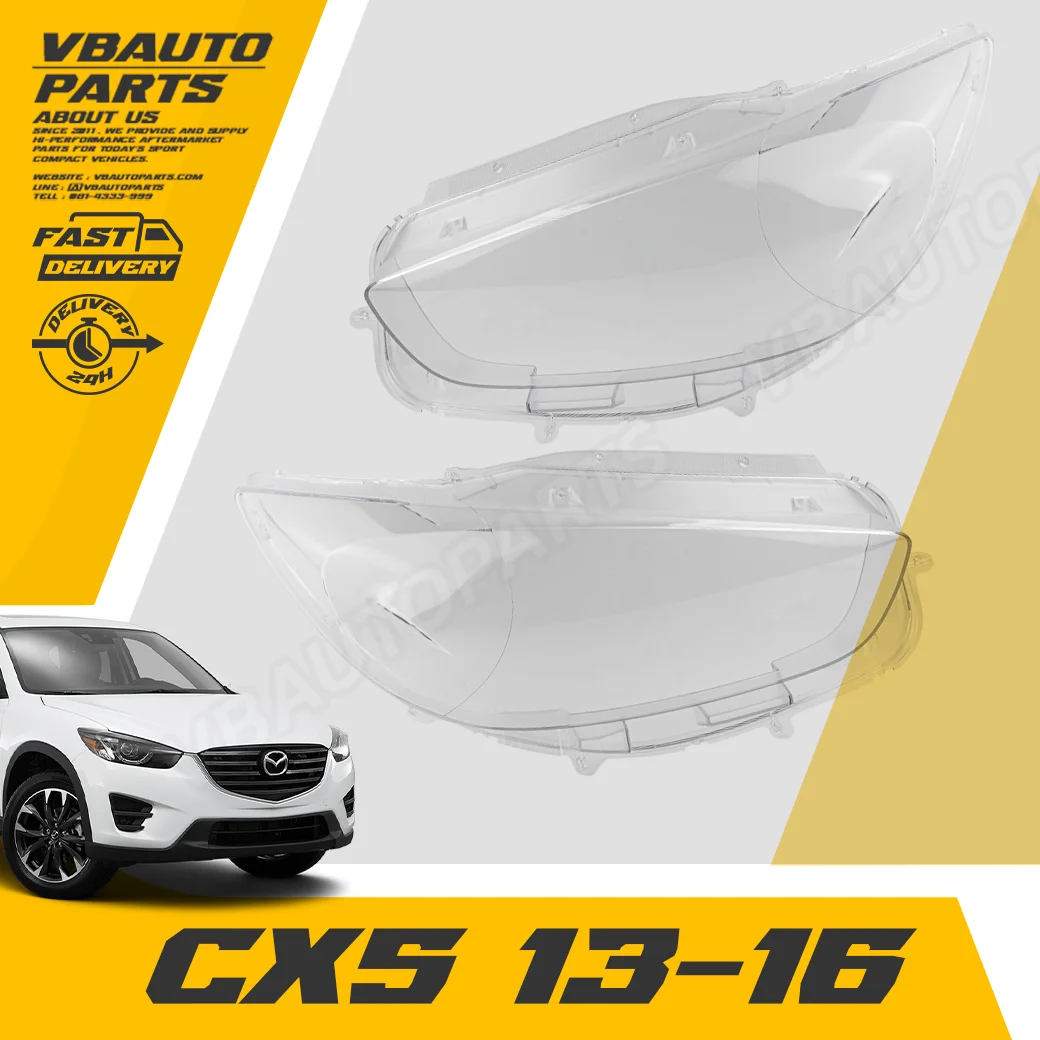 เลนส์ไฟหน้า Mazda(CX5 13-16) + กาวติดเลนส์ไฟหน้า