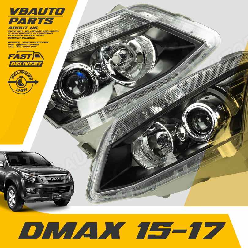 โคมไฟหน้า ISUZU(D-max 15-17)