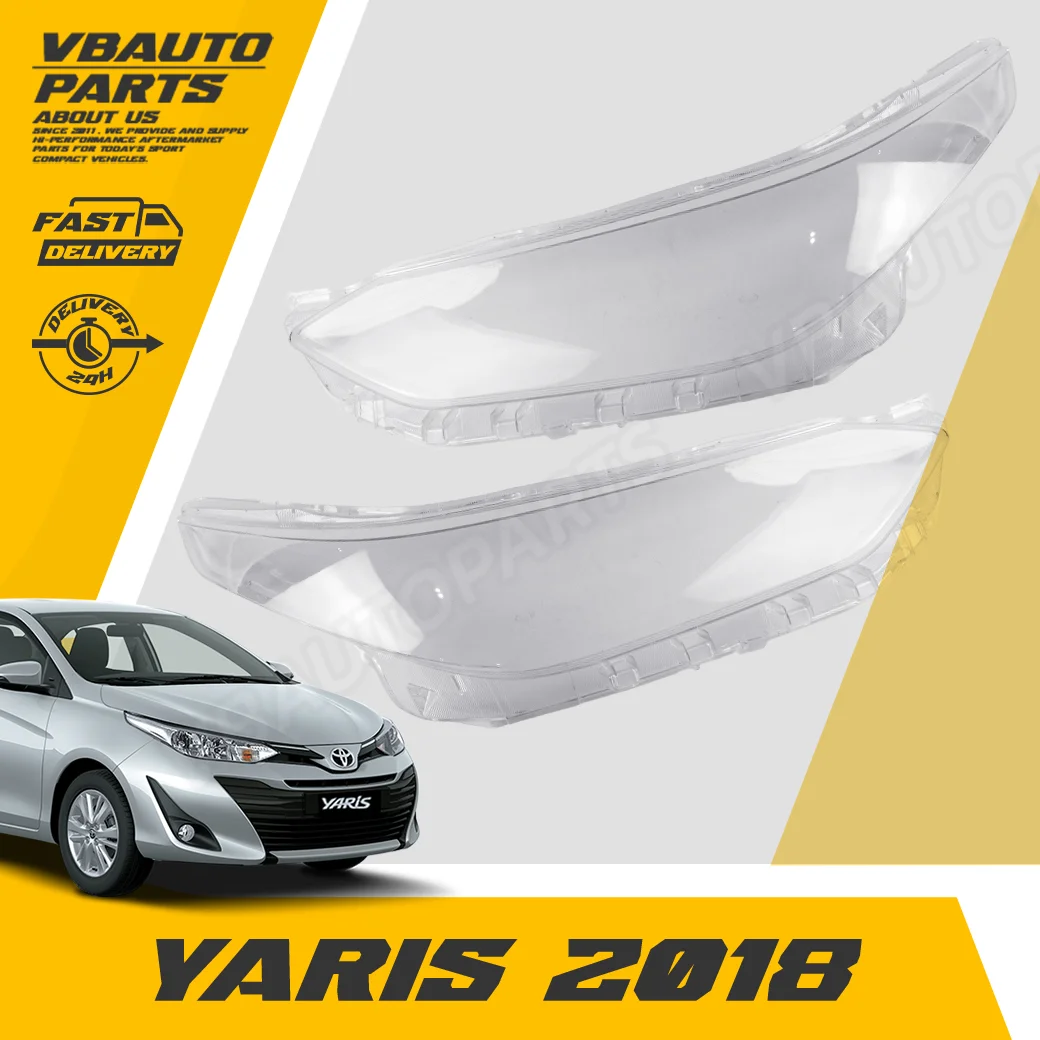 เลนส์ไฟหน้า TOYOTA(YARIS-18) + กาวติดเลนส์ไฟหน้า
