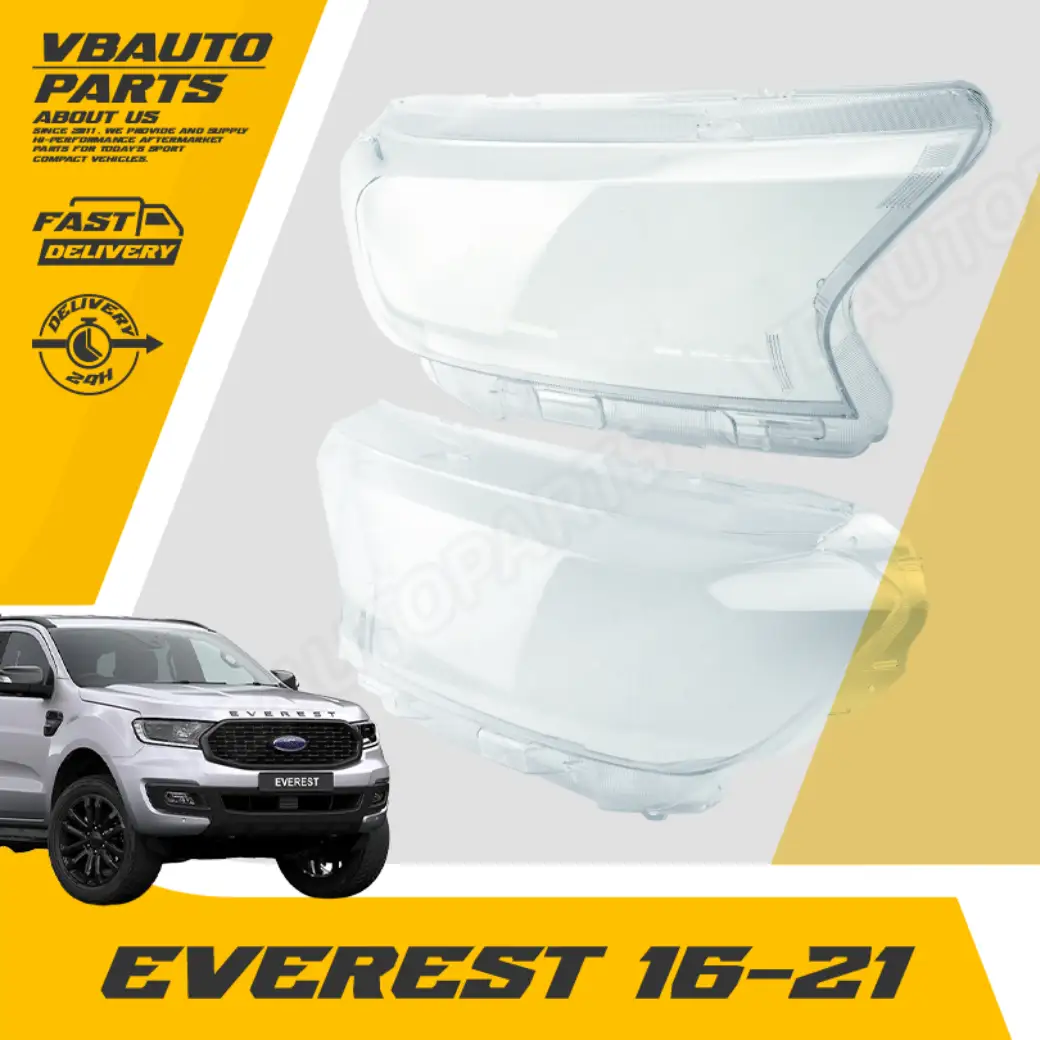 เลนส์ไฟหน้า Ford(EVEREST 16-21) + กาวติดเลนส์ไฟหน้า