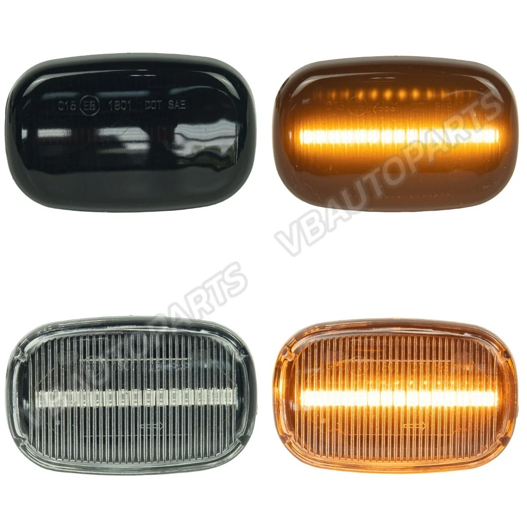 ไฟเลี้ยวแก้มข้าง LED แบบไฟวิ่ง สำหรับ Toyota Vios / Altis / Camry / Vigo / Fortuner