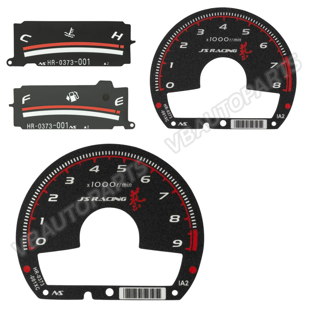 แผ่นเรือนไมล์ Civic FD + หลอดไฟหน้าปัดสีแดง