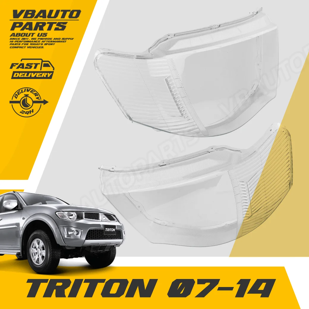 เลนส์ไฟหน้า Mitsubishi(Triton 07-14) + กาวติดเลนส์ไฟหน้า