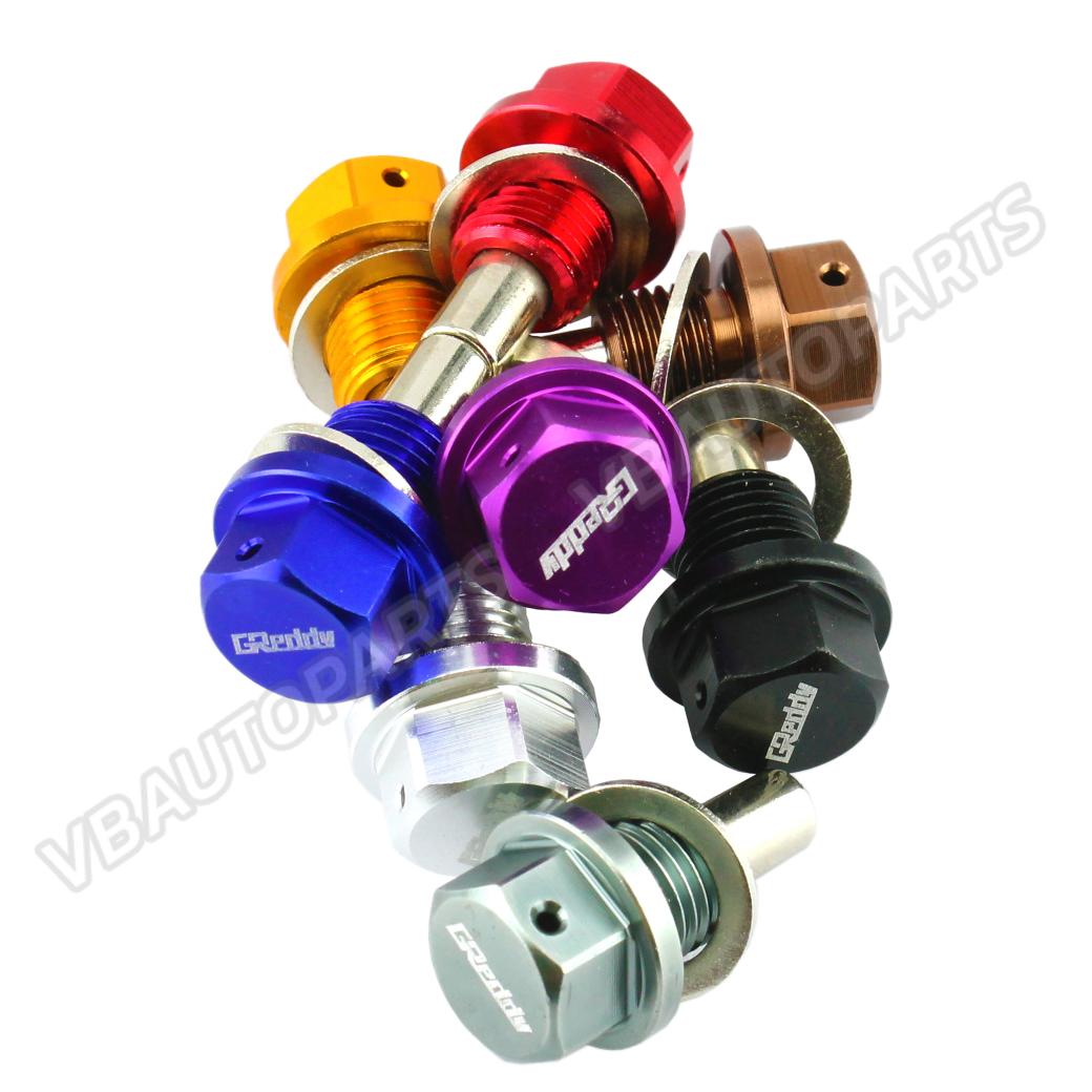 น็อตแม่เหล็กอ่างน้ำมันเครื่อง GReddy MD-01 ขนาด M12 x P1.25