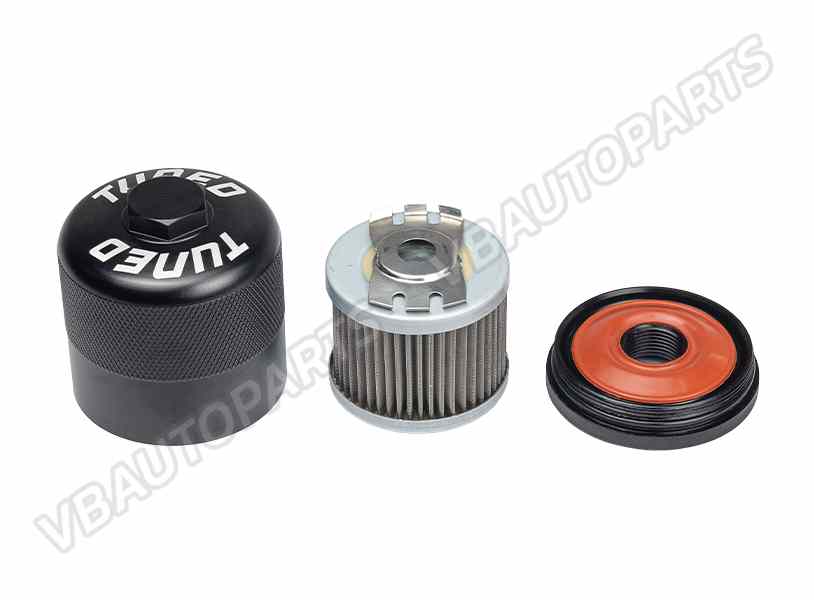 ไส้กรองน้ำมันเครื่องถอดล้างได้+แม่เหล็ก Billet Oil Filter For HONDA (KT)