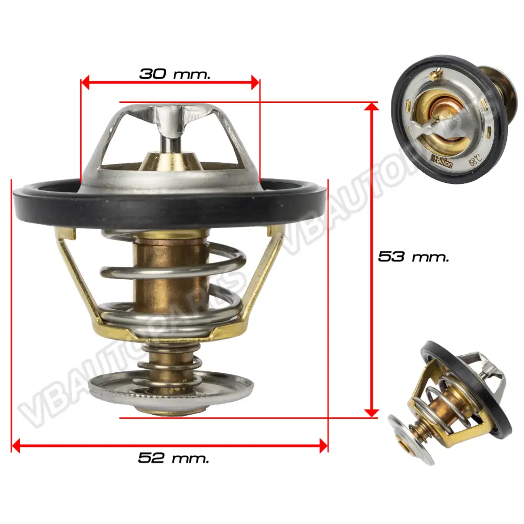 วาล์วน้ำ Billion 68 องศา (Toyota AE100-AE111-4AFE-4AF-3S-5S-2E) OEM PARTS:90916-03046
