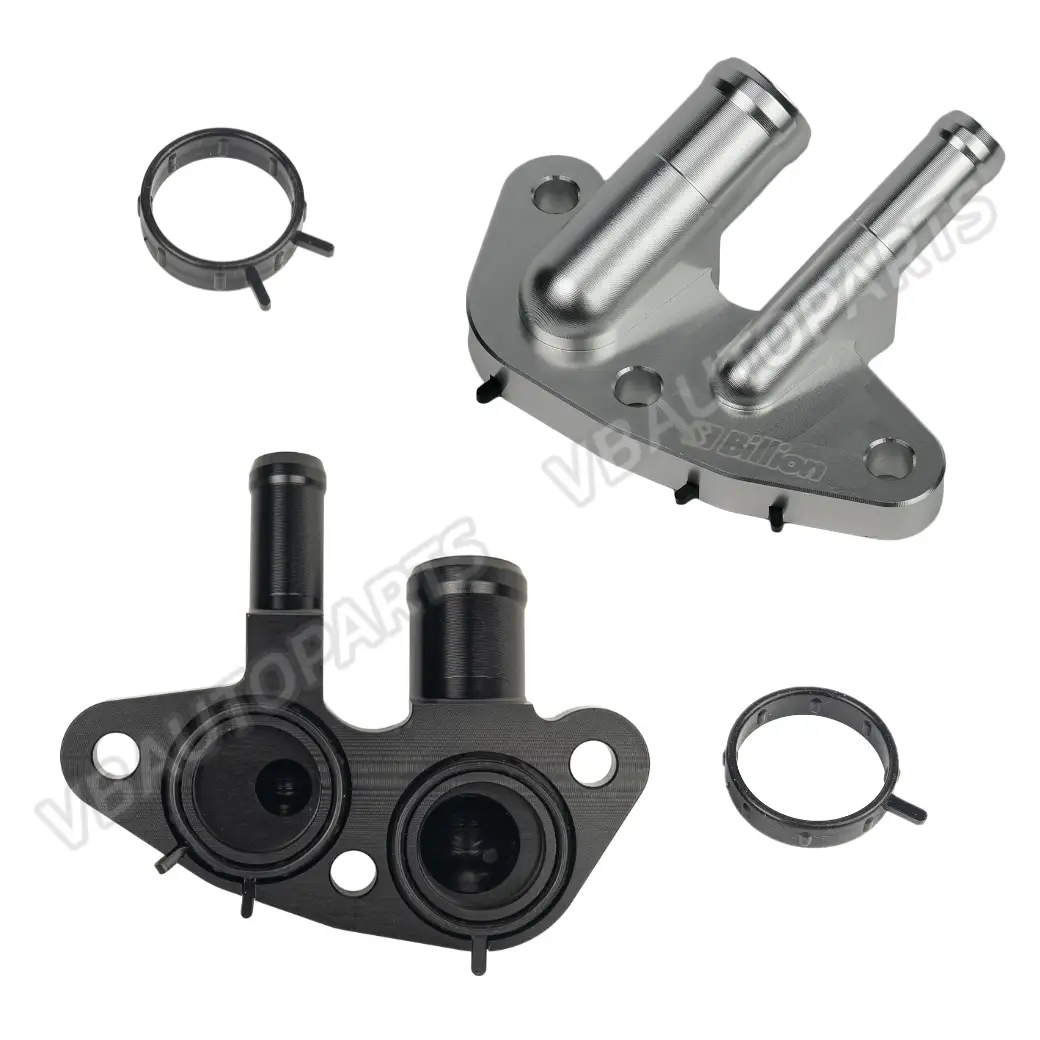 อแดปเตอร์น้ำอลูมิเนียมใต้คอมแอร์+โอริ่ง SUBARU XV Forester (CNC-BK/SL)