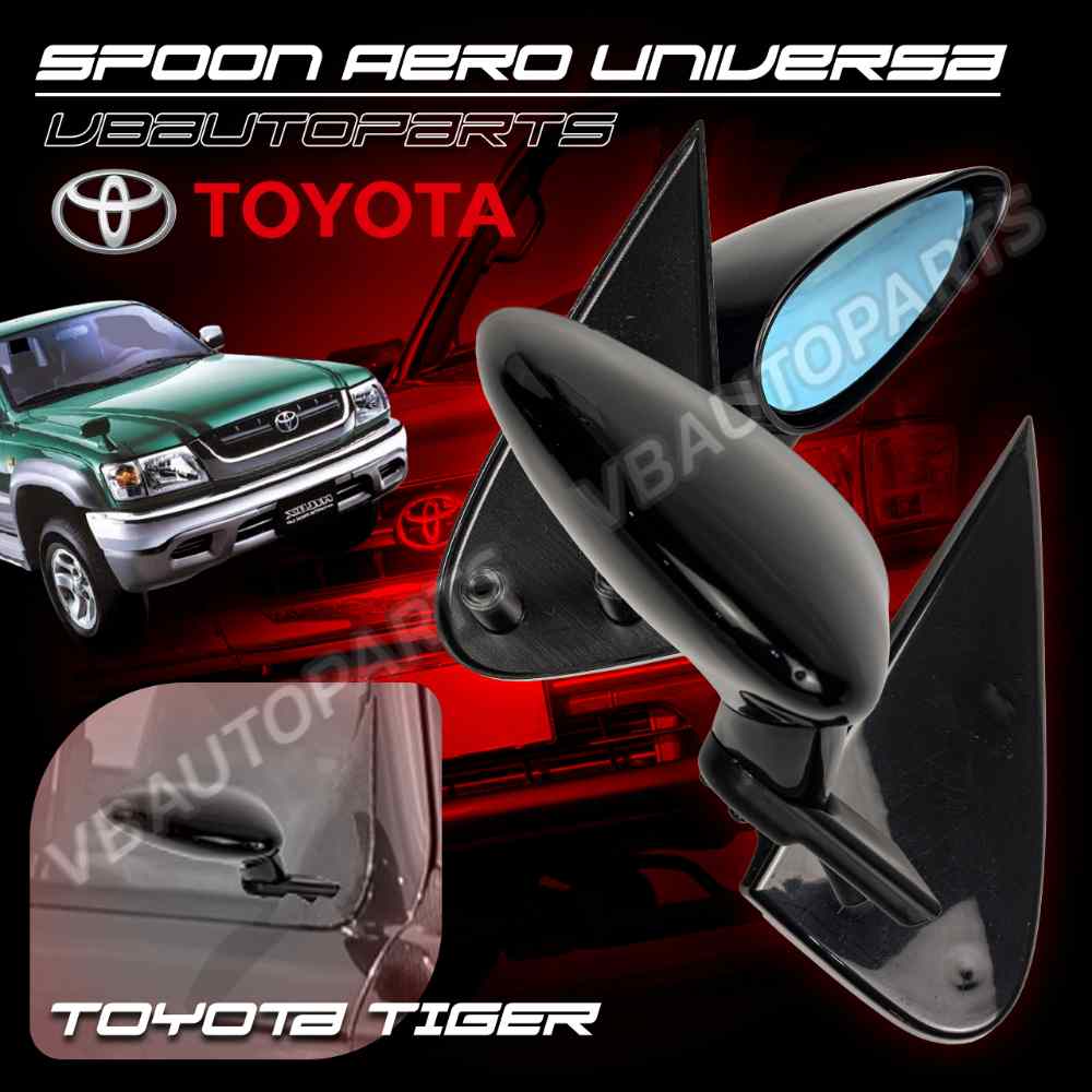 กระจกมองข้าง Spoon Aero เลนส์ฟ้าตัดแสง TOYOTA(TIGER)