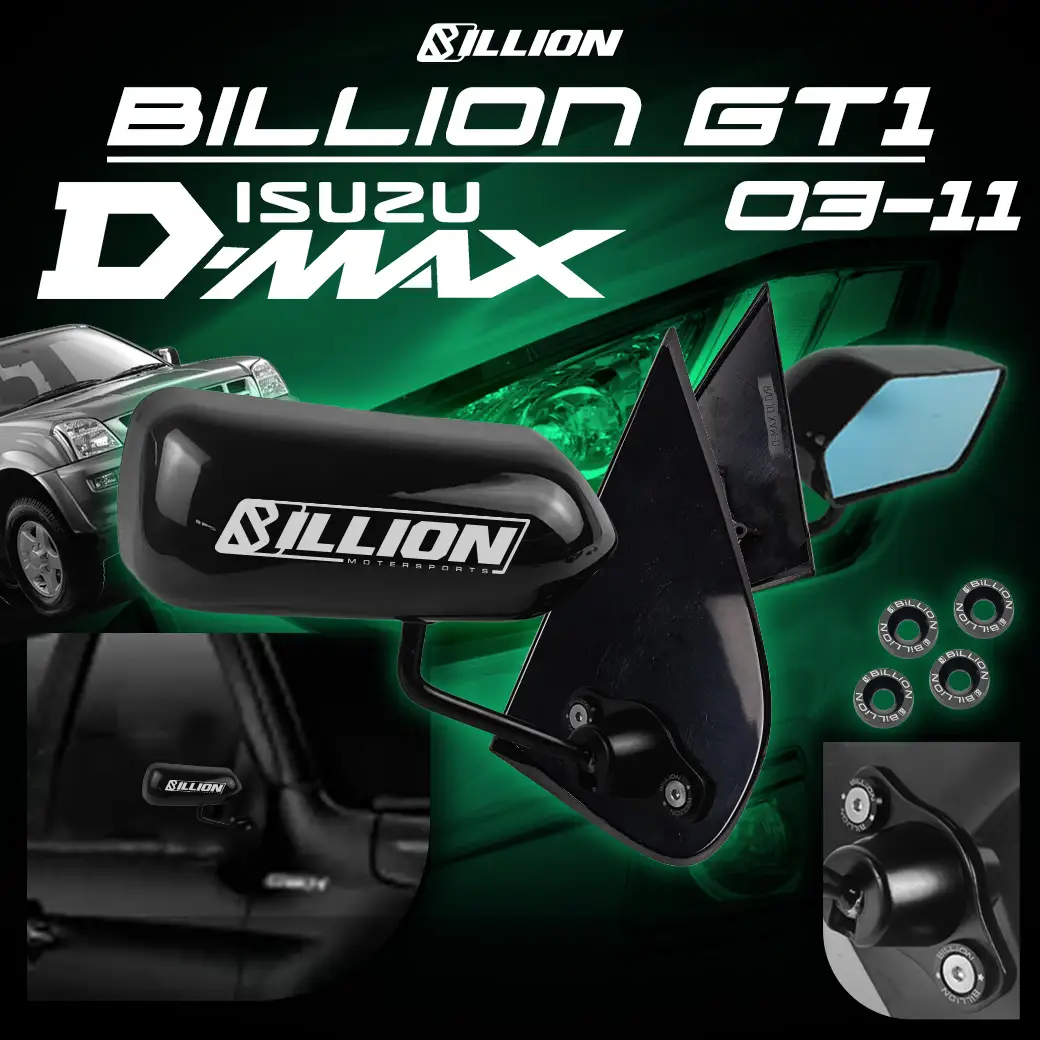 กระจกมองข้าง Billion GT1 ISUZU (D-MAX-03-11)