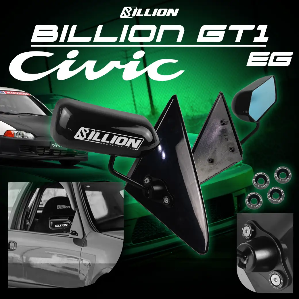 กระจกมองข้าง Billion GT1 Honda Civic(EG3D)
