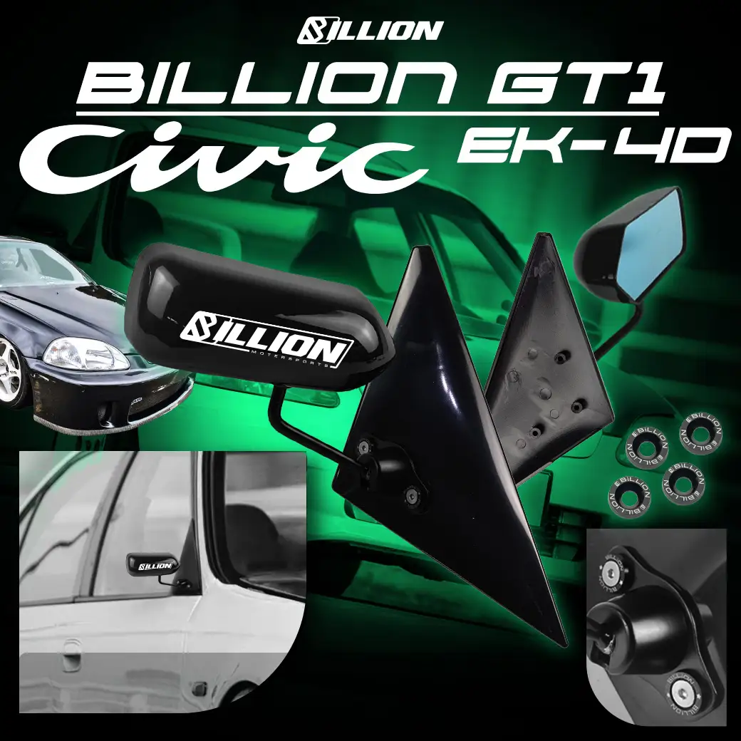 กระจกมองข้าง Billion GT1 Honda Civic(EK4D)