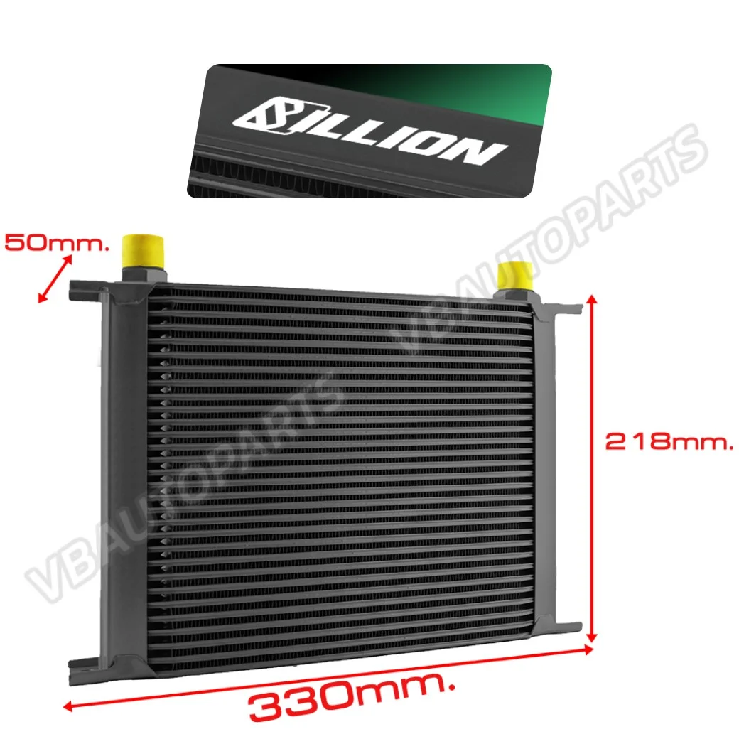 แผงออยคูลเลอร์ USDM ดำ AN10 (7Row-30Row) Black
