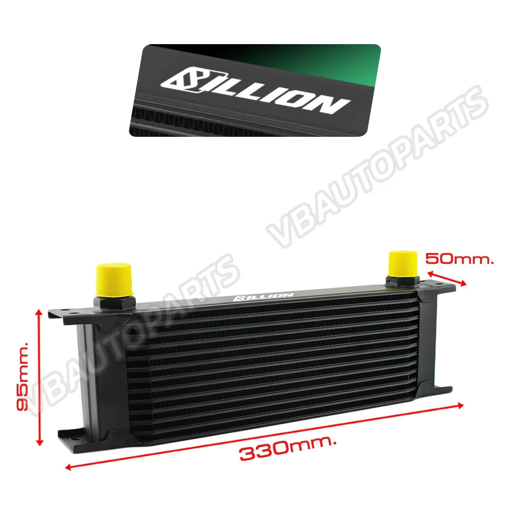 แผงออยคูลเลอร์ USDM ดำ AN10 (7Row-30Row) Black