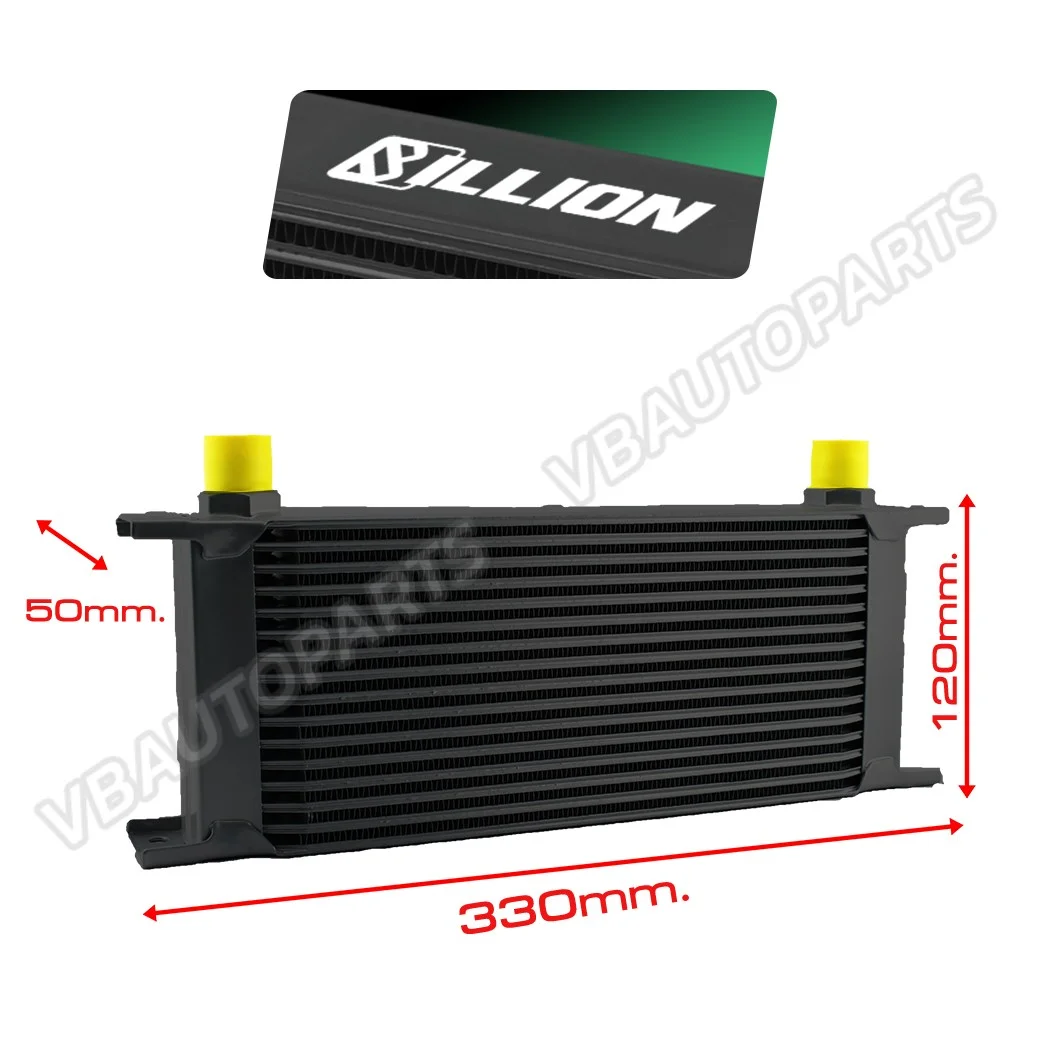 แผงออยคูลเลอร์ USDM ดำ AN10 (7Row-30Row) Black