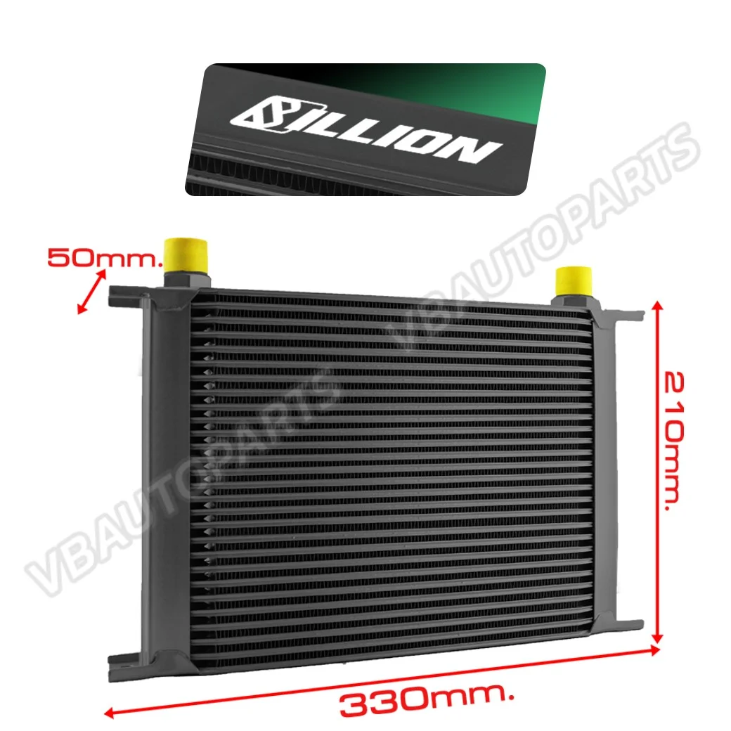 แผงออยคูลเลอร์ USDM ดำ AN10 (7Row-30Row) Black