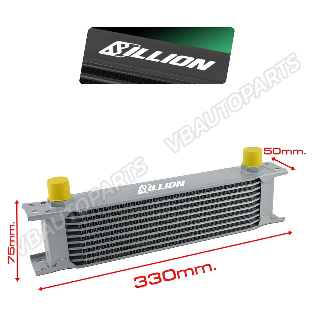 แผงออยคูลเลอร์ USDM AN10 (7Row-30Row) Silver