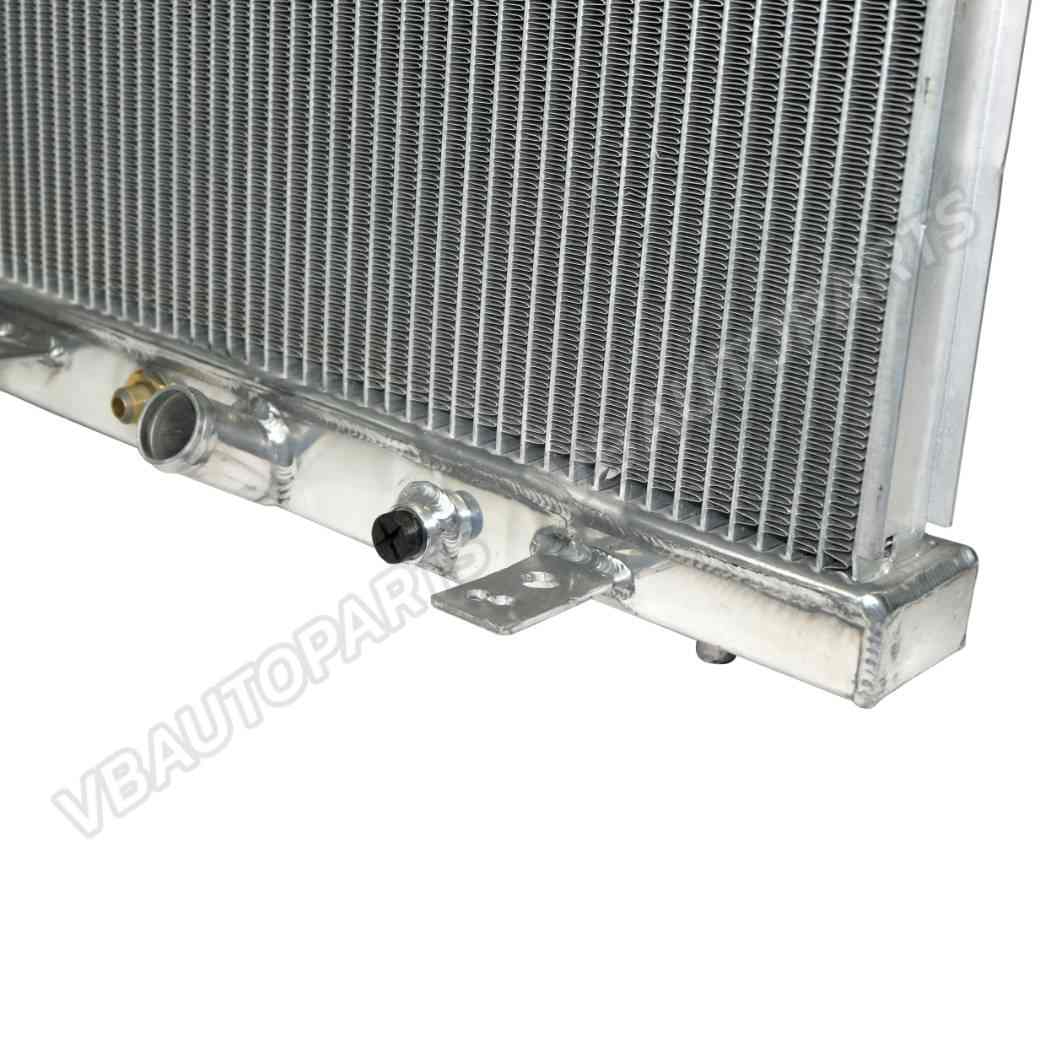 หม้อน้ำ BILLION อลูมิเนียม 2 ช่องใหญ่ Honda Jazz GE (AT)