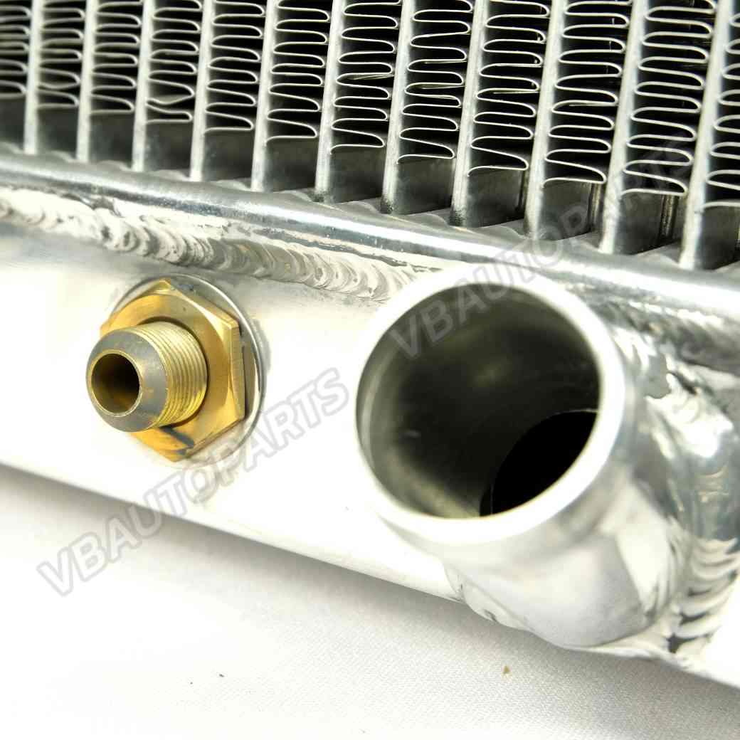 หม้อน้ำ BILLION อลูมิเนียม 2 ช่องใหญ่ Honda Jazz GE (AT)