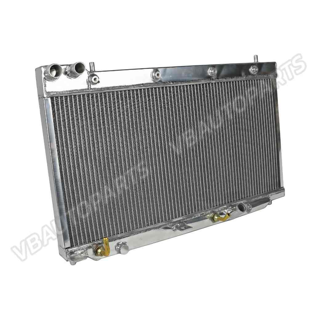 หม้อน้ำ BILLION อลูมิเนียม 2 ช่องใหญ่ Honda Jazz GD3 (AT)